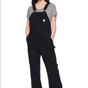 Carharrt wide leg duck canvas overalls size 6